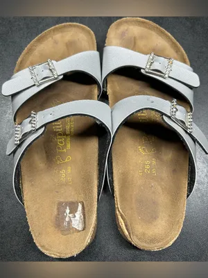 Papillio Birkenstock Women’s Size 10 Arizona Flex Rhinestone Buckle Sandals thumbnail 5