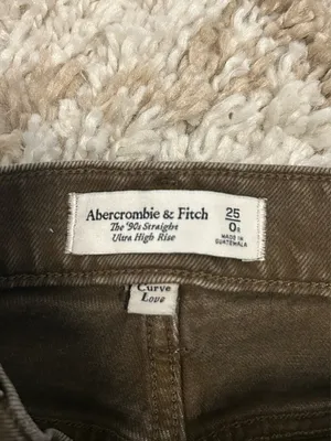 Abercrombie 90s Straight High-Rise thumbnail 3