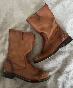 Diesel Distressed Boots thumbnail 1