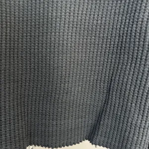 Forever 21 women’s dark gray waffle knit cropped long sleeve round neck top M thumbnail 2