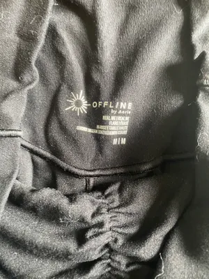 Aerie OFFLINE By Real Me High Waisted Ruched Flare Legging thumbnail 3