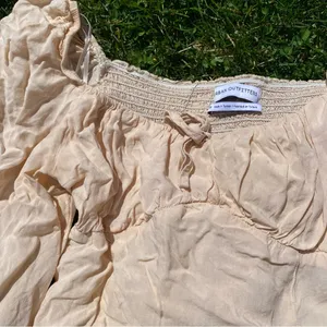 Urban Outfitters Cream Milkmaid Top thumbnail 2