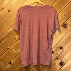 Mama graphic marled maroon tshirt small shop made Red Size L thumbnail 4