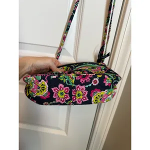 Vera‎ Bradley Frannie Crossbody Retired Paisley Floral Preppy Boho Quilted thumbnail 8
