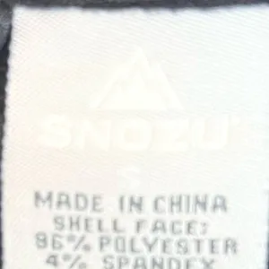 Snozu Black Softshell Waterproof Insulated Snow Ski Snowboard Pants Size Small thumbnail 9