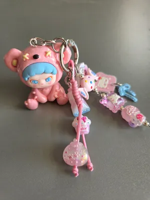 Dora TNT Space Bag Charm Key Charm Phone Charm Pink thumbnail 5
