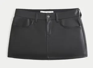 Hollister Leather Skirt thumbnail 1