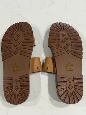Madewell Women's Preston Sporty Slide Sandal in Desert Camel Women’s Size 8 thumbnail 5