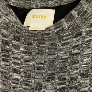 Maeve Pull On Gray Pixelated Texture Sleeveless Swing Dress, Women's Size Large thumbnail 3