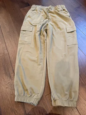 Athleta Cascade Cargo Terry Jogger in Green Size Medium - C4-085 thumbnail 4
