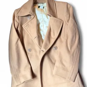 J.Crew Camel Wool Blend Double Breasted Peacoat Thinsulate Women’s Small thumbnail 6
