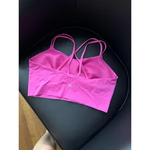 Lululemon Like a Cloud Longline Bra Sonic Pink 12 thumbnail 2