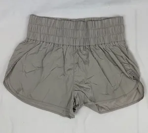 AS Revival Altar’d State Athletic Casual Shorts High Rise Women Sz M Taupe Gray thumbnail 1
