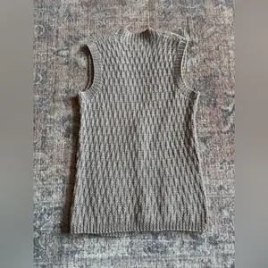 Sleeveless VTG Knit Button Front Sweater Cardigan thumbnail 5