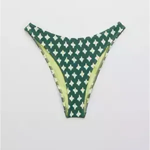 Aerie • NWT Green Patterned Women's Swim Bottom thumbnail 5