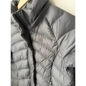 The North Face Charcoal Down Puffer Jacket Small thumbnail 3