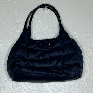 Kate Spade‎ Alpine Hills Quilted Nylon Stevie Satchel Large Bag thumbnail 1