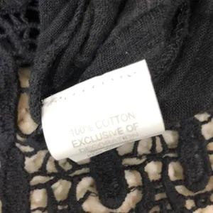 Blue island size small black swim cover dress thumbnail 6