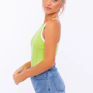 Contrast Bodysuit Green thumbnail 3