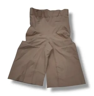 Spanx Shapewear Shorts Sz S Beige High Waisted‎ Mid Thigh Smoothing Compression thumbnail 1
