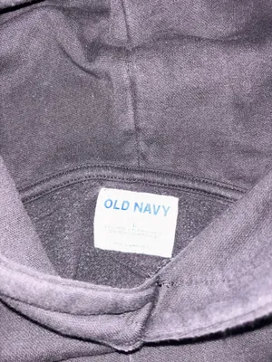 Old Navy Black Oversized Hoodie  thumbnail 2