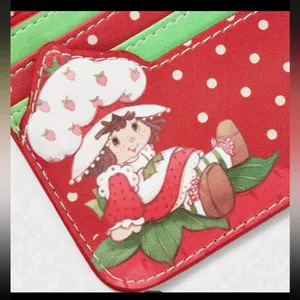 Vintage-Inspired Strawberry Shortcake Credit Card Wallet thumbnail 2