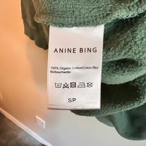 Anine Bing Sweatshirt Womens S Green Harvey Tour Graphic Organic Cotton Pullover thumbnail 7