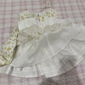 Bardot Yellow and‎ White Floral Mini Dress thumbnail 11