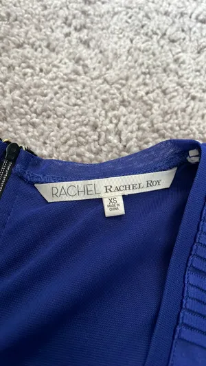 Rachel Roy Blue Pencil Dress thumbnail 3