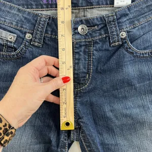 Cruel Denim 13 30L‎ Blake Jeans Blue Bootcut Stretch Western Distressed Rocky thumbnail 11