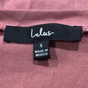 Lulus All-Access Pass Dusty Rose Crop Top Women’s Small thumbnail 3