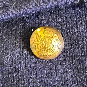 Lauren by Ralph Lauren Coatigan vintage Military coat sweater, LambsWool blend S thumbnail 6