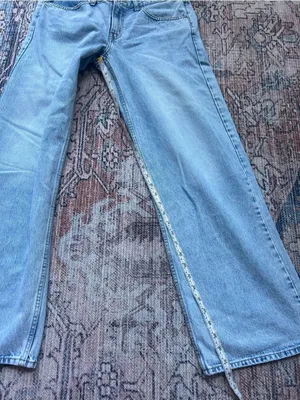 Levi’s Superlow Loose Fit Wide Leg 100% Cotton Light Wash Jeans Size 30 thumbnail 11