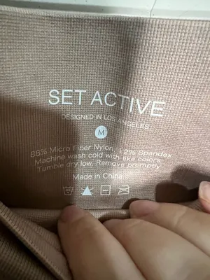 Set Active Sculptflex Mauve Seamless High‎ Waist Seamless Leggings thumbnail 5