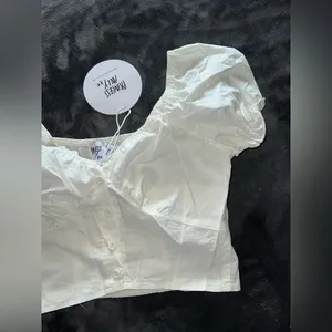 Princess Polly Abe Crop Top in Lemon Size 2 New with tag thumbnail 10