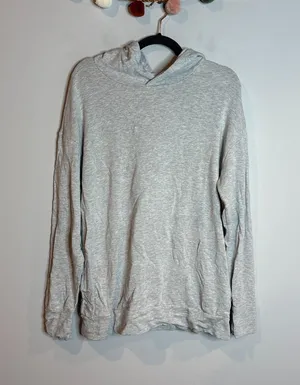 Offline by Aerie grey longer length hoodie thumbnail 1