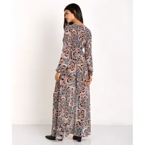 For‎ Love & Lemons Grace Maxi Dress in Nude Floral Size Small thumbnail 4