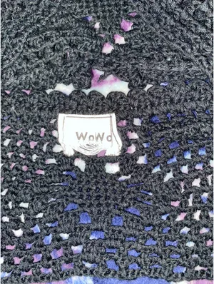 Wowo Black Crochet Top thumbnail 3