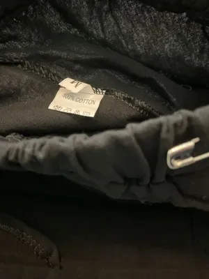 222 Simple classy black cotton pants thumbnail 4