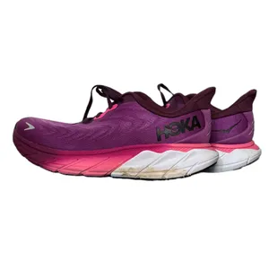 Hoka One One Women's Purple Pink Gradient Running Shoes thumbnail 4