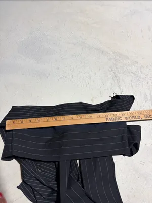 Zara NWT pinstripe crop top XS MSRP$40 thumbnail 7