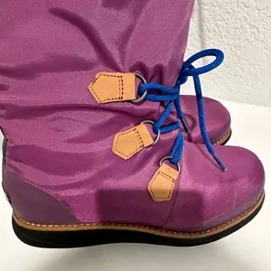 Sorel Damen Retro ‘88 Purple Waterproof Tall Rain Boot Size 5.5 Style NL1708-505 thumbnail 10
