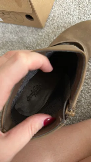 Charlotte Russe Booties Brown thumbnail 6
