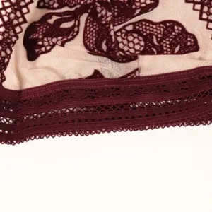 NWT Size xs Floral Free People X Revolve Alia Bralette in Bordeaux Combo thumbnail 5