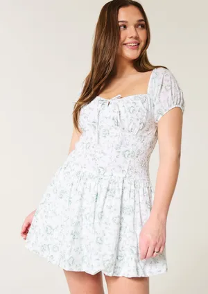 Hollister Sofia Drop-Waist Bubble Skort Dress thumbnail 1