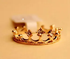 Gold Plated Crown Ring thumbnail 5