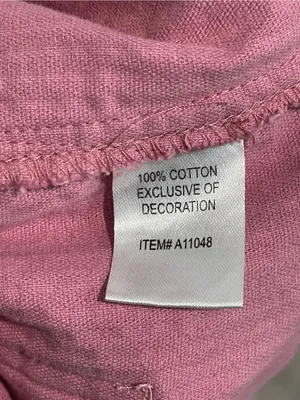 Pink Corduroy Button thumbnail 5