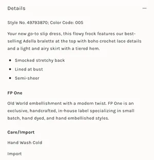 Free People Adella Slip Dress thumbnail 4
