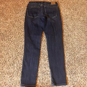 American Eagle Super Stretch X4 Dark Wash‎ Denim Jeans - Size 2 Short thumbnail 7