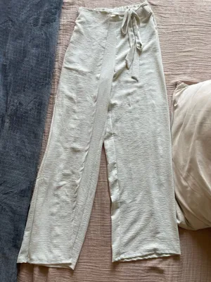 Cream Zara Pants thumbnail 1